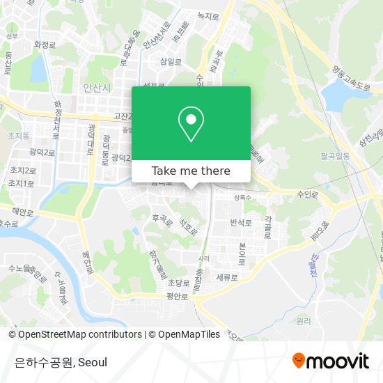 은하수공원 map