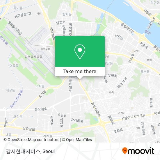 강서현대서비스 map