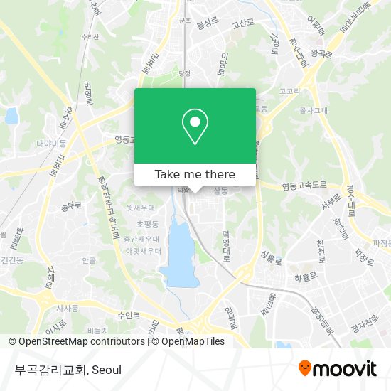 부곡감리교회 map