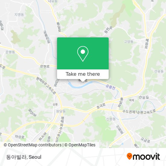 동아빌라 map