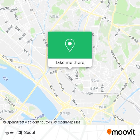 능곡교회 map