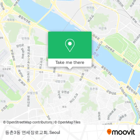 등촌3동 연세장로교회 map