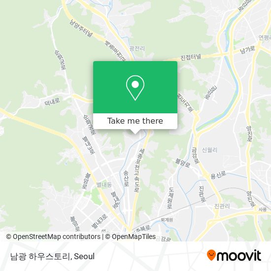 남광 하우스토리 map