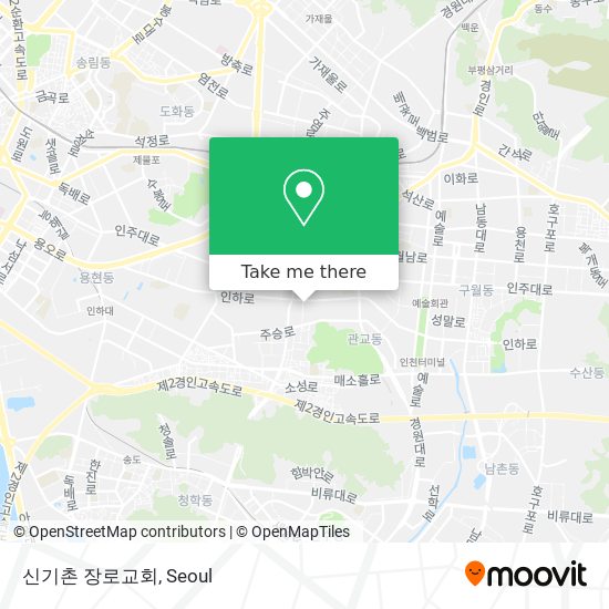 신기촌 장로교회 map