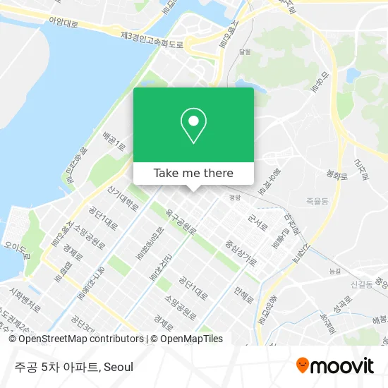 주공 5차 아파트 map
