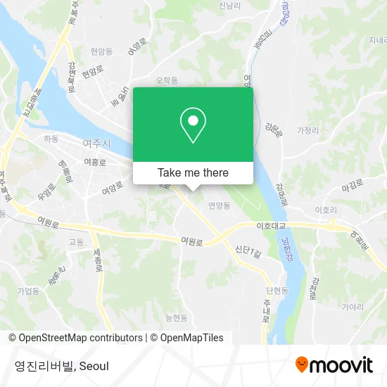 영진리버빌 map