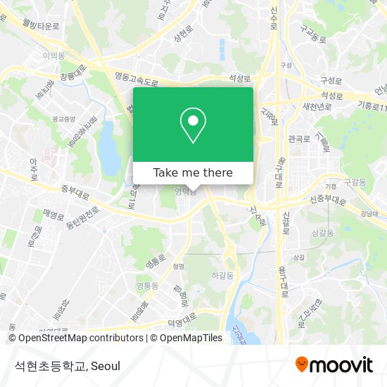 석현초등학교 map