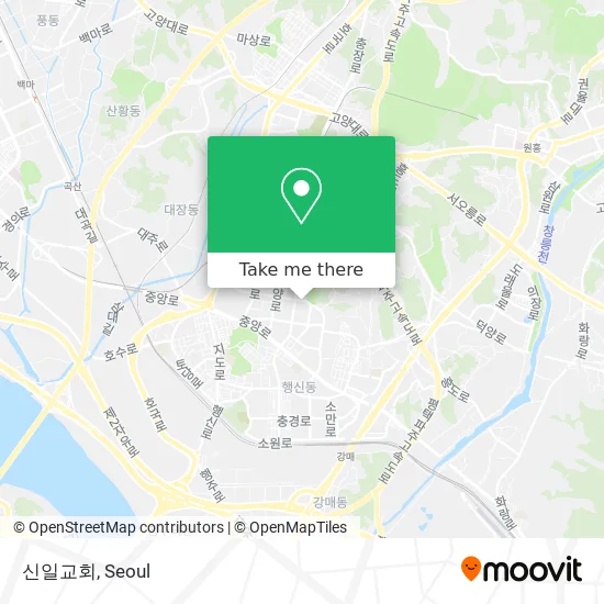 신일교회 map