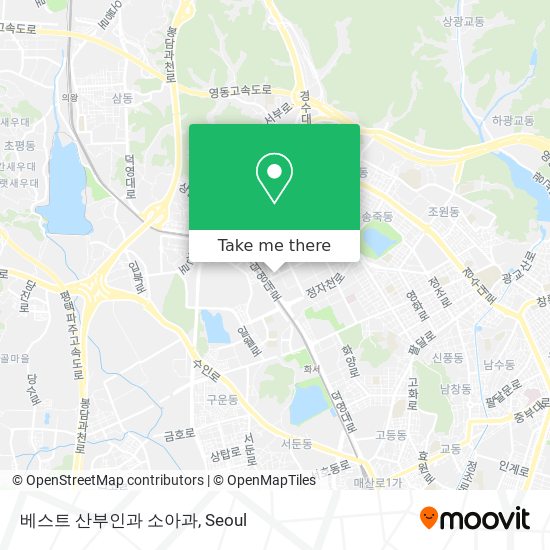 베스트 산부인과 소아과 map