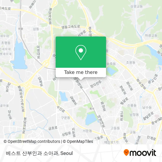 베스트 산부인과 소아과 map