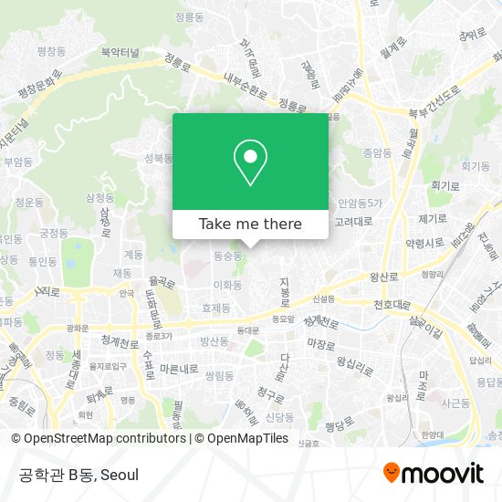 공학관 B동 map