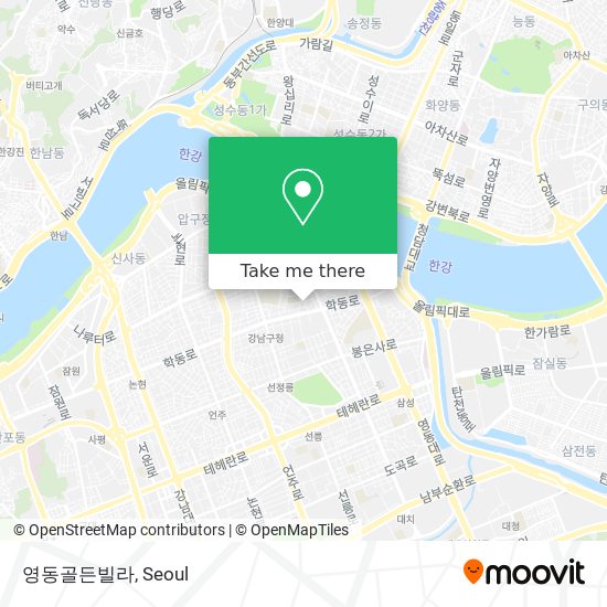 영동골든빌라 map