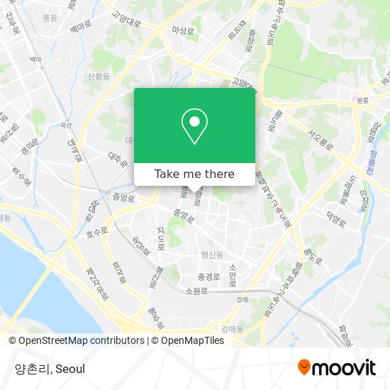 양촌리 map