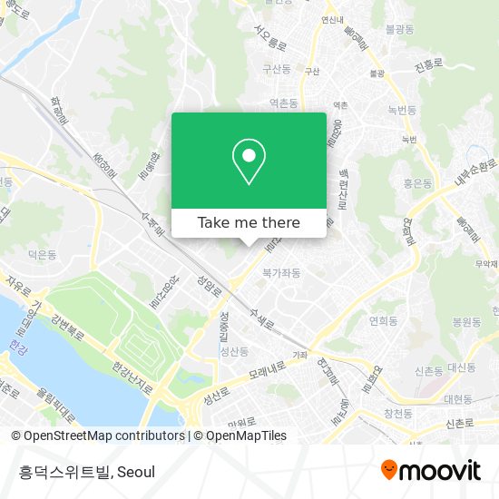 흥덕스위트빌 map