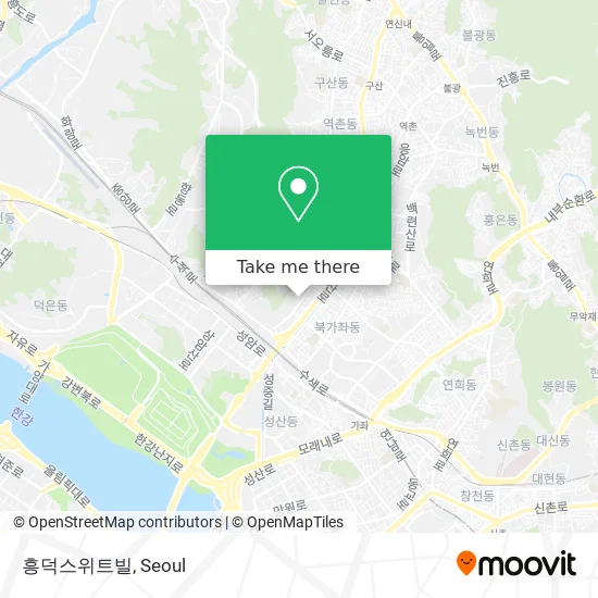 흥덕스위트빌 map