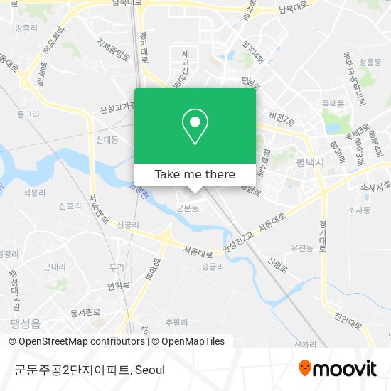 군문주공2단지아파트 map