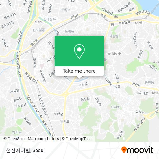 현진에버빌 map