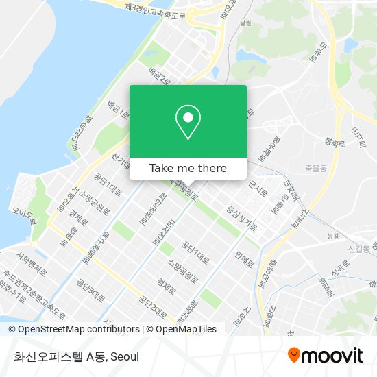 화신오피스텔 A동 map