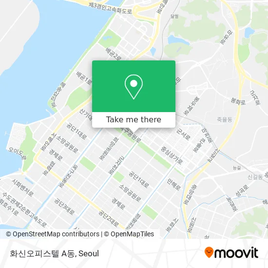 화신오피스텔 A동 map