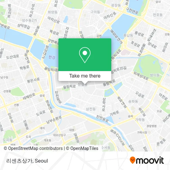 리센츠상가 map