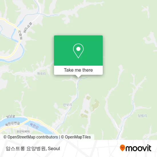 암스트롱 요양병원 map