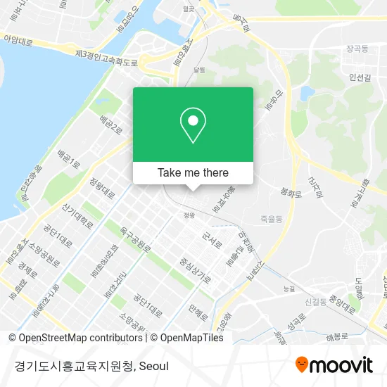 경기도시흥교육지원청 map