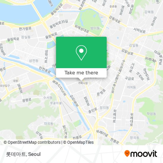 롯데마트 map
