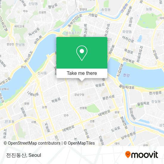 전진동산 map