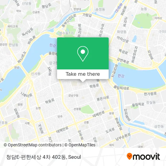 청담E-편한세상 4차 402동 map