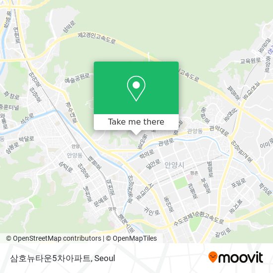 삼호뉴타운5차아파트 map