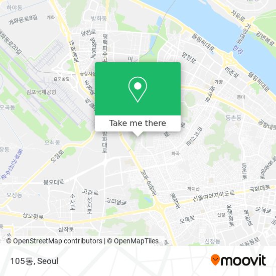 105동 map