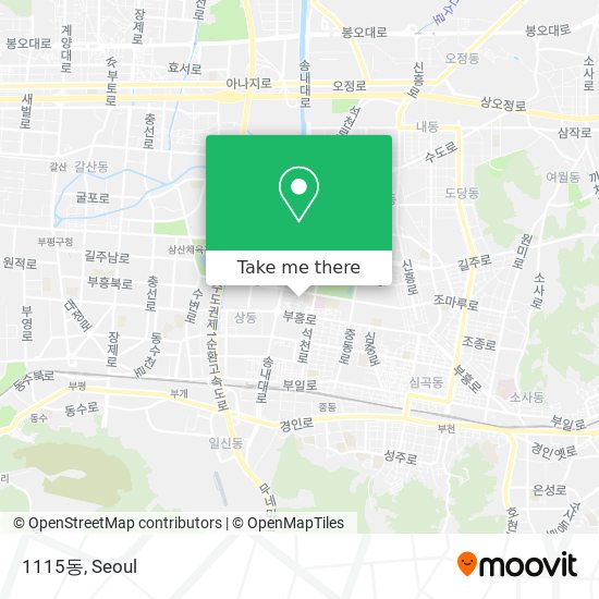 1115동 map