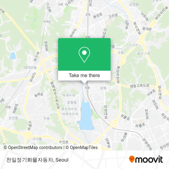 천일정기화물자동차 map