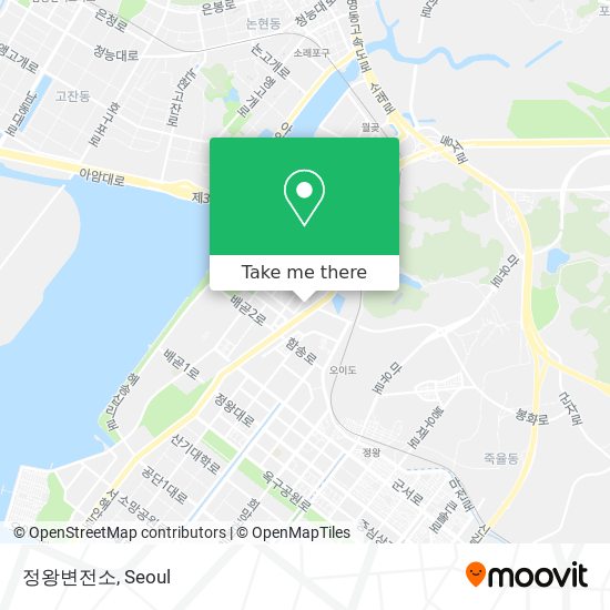 정왕변전소 map