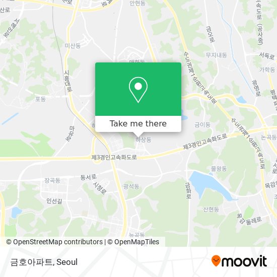 금호아파트 map