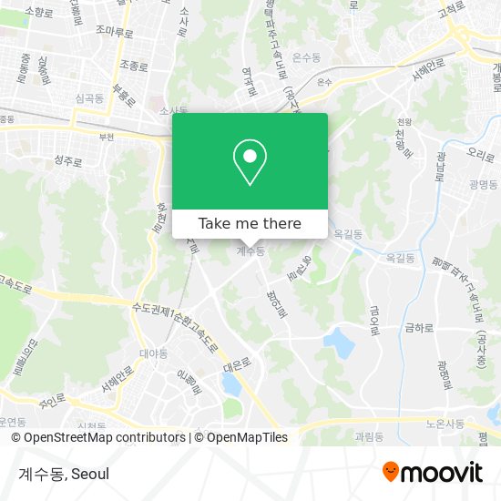 계수동 map