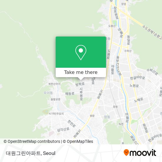 대원그린아파트 map