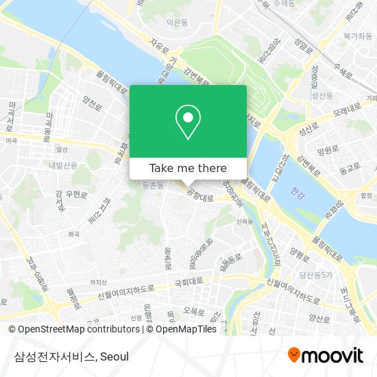 삼성전자서비스 map