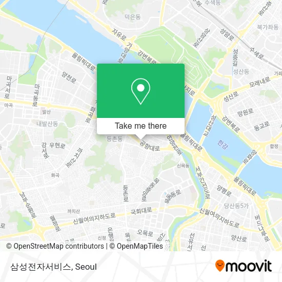 삼성전자서비스 map