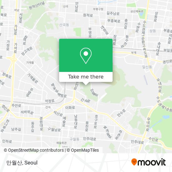 만월산 map