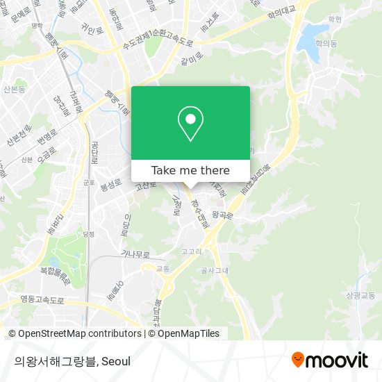 의왕서해그랑블 map