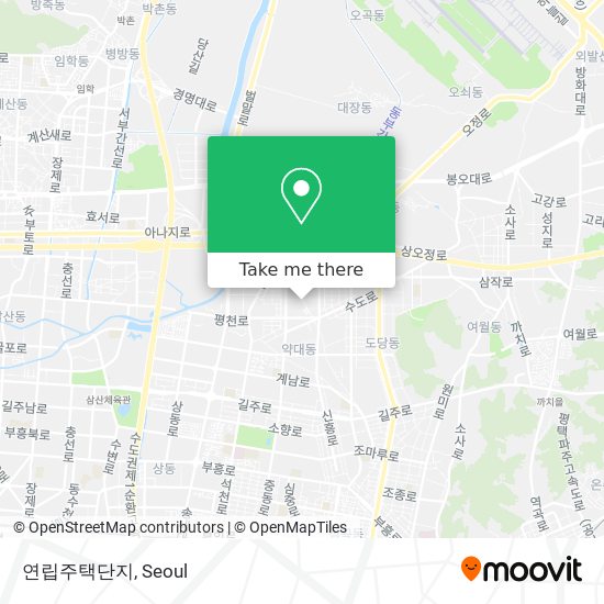 연립주택단지 map