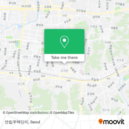 연립주택단지 map