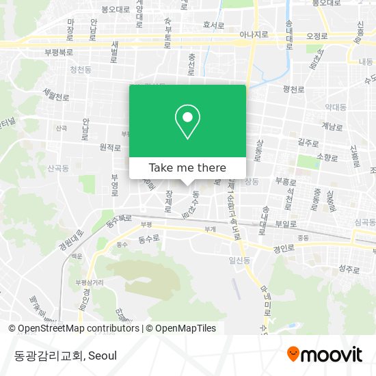 동광감리교회 map