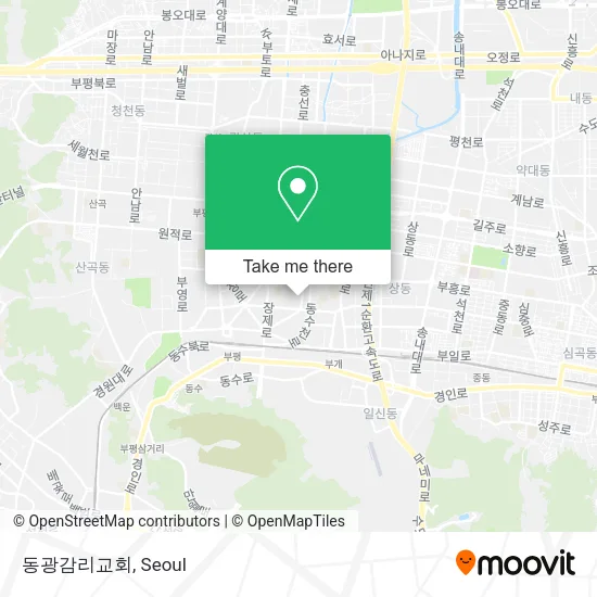 동광감리교회 map