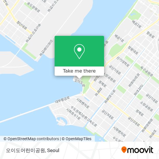 오이도어린이공원 map