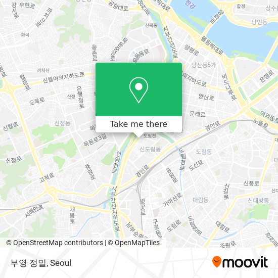 부영 정밀 map