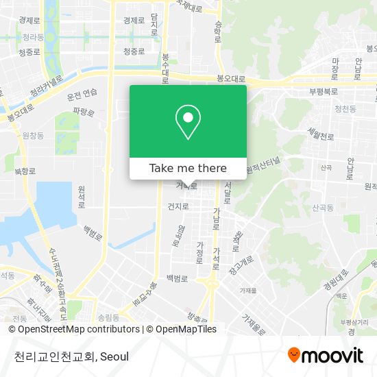 천리교인천교회 map