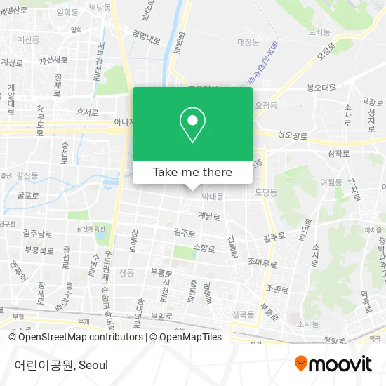 어린이공원 map