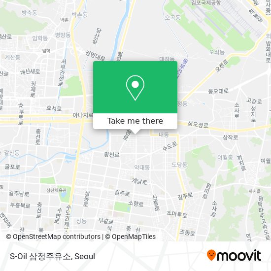 S-Oil 삼정주유소 map